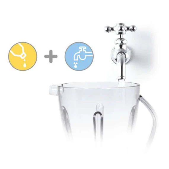 Eenvoudige reiniging in een handomdraai