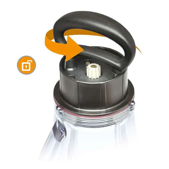 Uitneembare messeneenheid voor eenvoudig gebruik